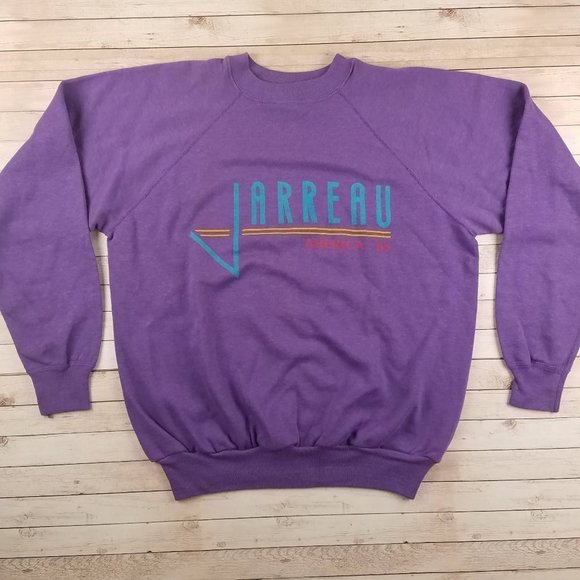 Rare VTG 80s Al Jarreau America 83 Tour Sweatshirt - Picture 1 of 8